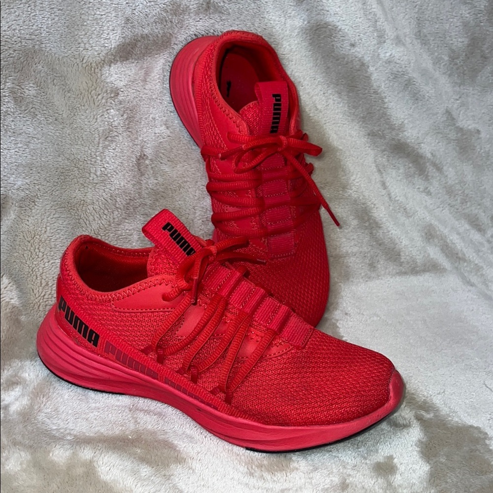 Puma Red Running Shoes